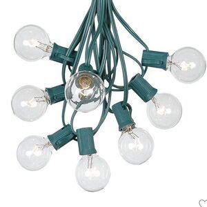 Room Essentials Green Globe String Lights